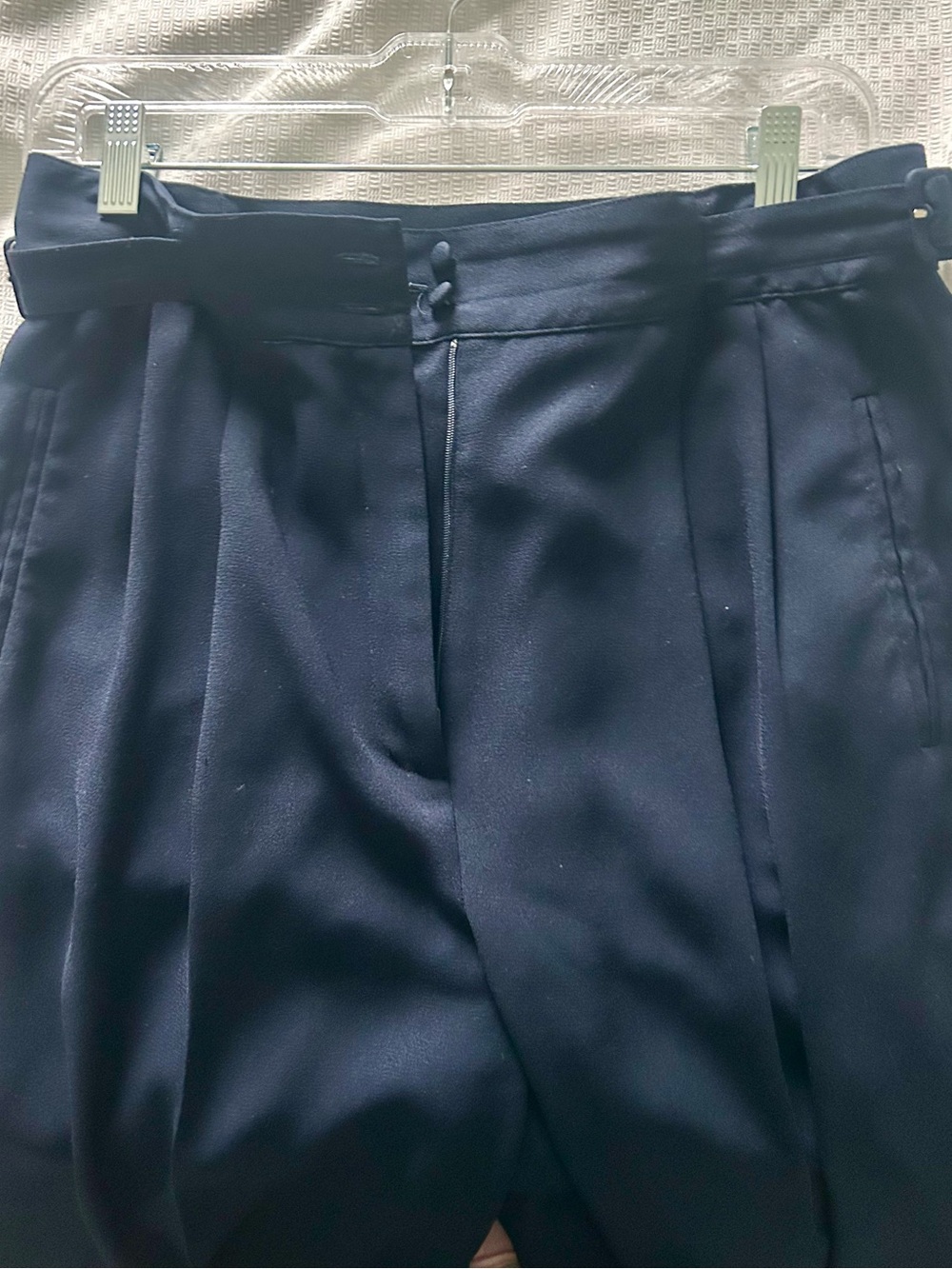 Spiegel “Together” Navy High-Rise Trousers